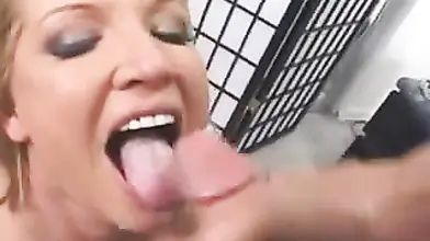 Horny Granny's Shaved Twat Smashed Hard