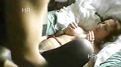 Mature Cougar Fucks Two Shy Guys