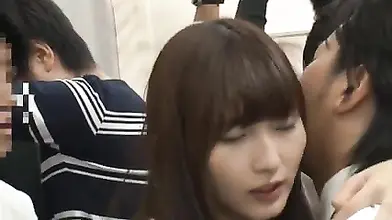 Mature Asian MILF Silenced in Public