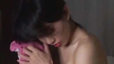 Brunette Rides Her Boyfriend's Stiff Dick