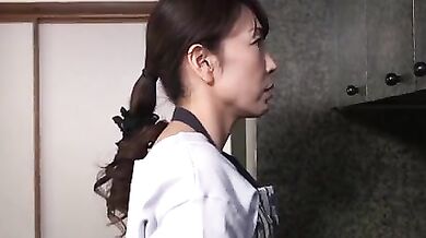 Big Booty Japanese Milf Enjoys Small Dick