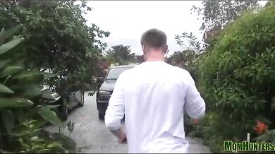 Office MILF Loses at Strip Poker