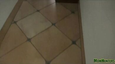 Office MILF Loses at Strip Poker