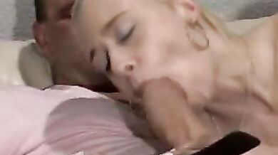 Blonde Cougar Enjoys Her Son's Sausage
