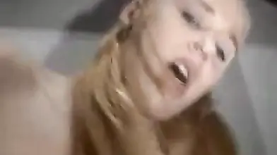 Blonde Cougar Enjoys Her Son's Sausage