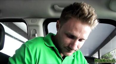 Mature Blonde Enjoys Intergenerational Anal