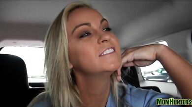 Mature Blonde Enjoys Intergenerational Anal