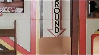 Mature Cougar Seduces Young Stepson