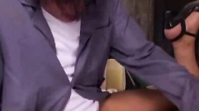 Mature Redhead Mom Fucks in Filthy Basement