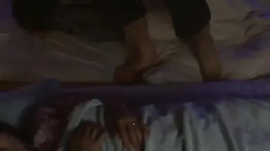 Stepson Sneaks in and Fucks His Japanese MILF