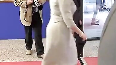 Naughty Mature Redhead at Business Congress