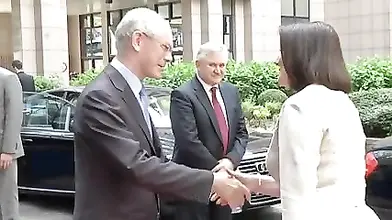 Naughty Mature Redhead at Business Congress