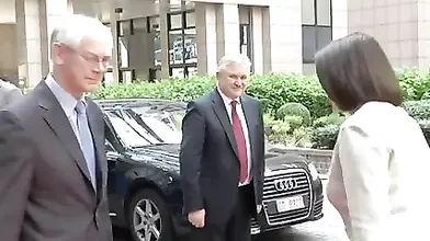 Naughty Mature Redhead at Business Congress