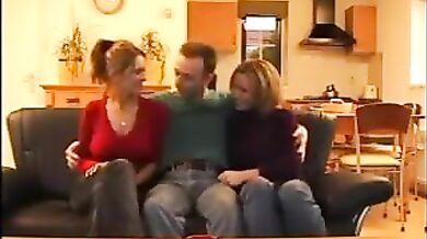 Amazing Russian Milfs Share a Big Dick