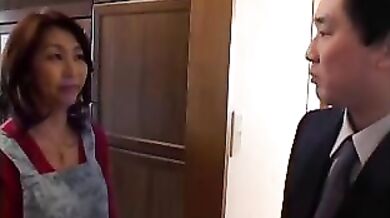 Sexy Japanese Milf Rides Dong Wildly