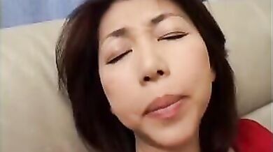 Sexy Japanese Milf Rides Dong Wildly