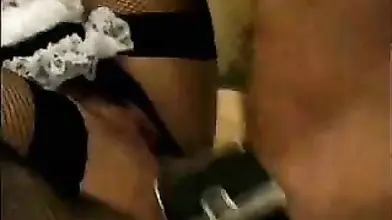 Mature Maid Fucks Boss in Kitchen