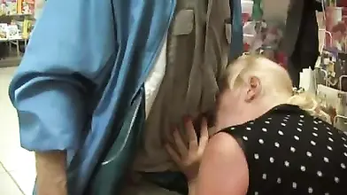 Cheating Mature Granny Blows Him