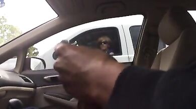 Sexy Mom Watches a Dude Masturbate