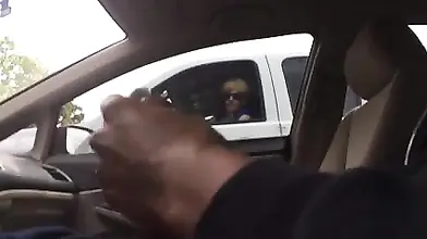 Sexy Mom Watches a Dude Masturbate