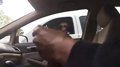 Sexy Mom Watches a Dude Masturbate