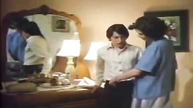 Curious Son Seduced by His Mature Mom