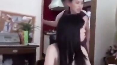Asian MILF Takes It from Behind