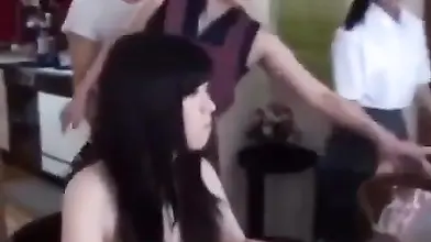 Asian MILF Takes It from Behind