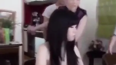 Asian MILF Takes It from Behind