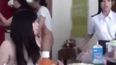 Asian MILF Takes It from Behind