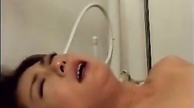 Japanese MILF Enjoys Licking Her Man