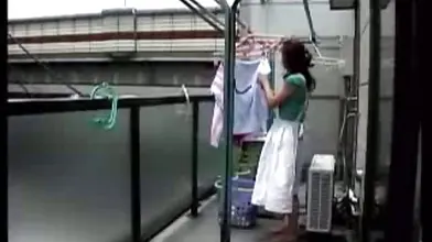 Japanese MILF Enjoys Licking Her Man