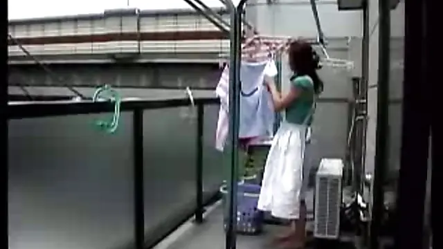 Japanese MILF Enjoys Licking Her Man