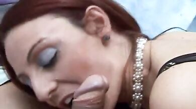 Tattooed Redhead MILF Ready for Wild Dick Riding